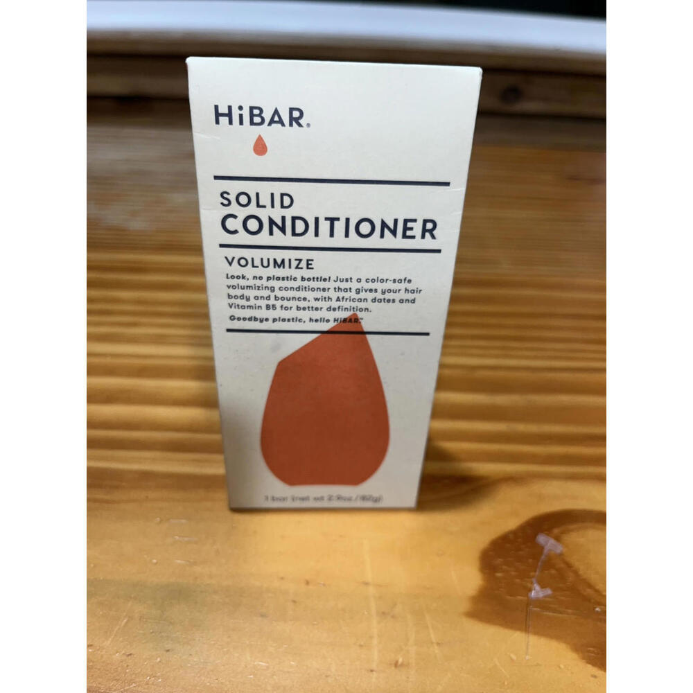 HiBAR Solid Conditioner Volumize 1 Bar Sealed Box NEW